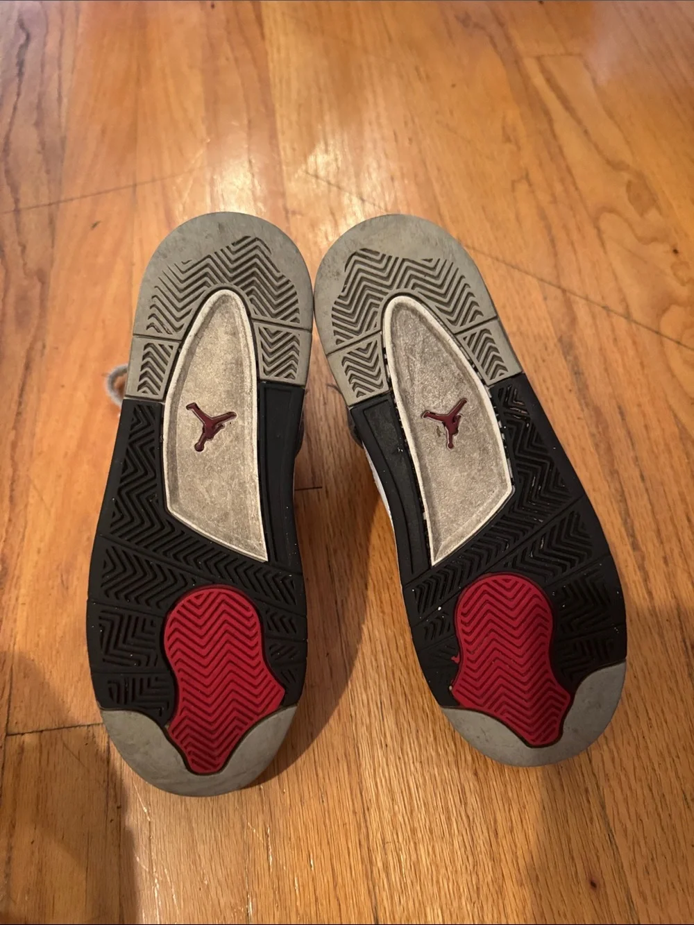 Nike Air Jordan Retro 4 White Cement Grade School